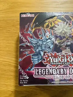 1x Yugioh Legendary Duelists Rage of Ra 1st Edition Booster Box LED7 - Image 5
