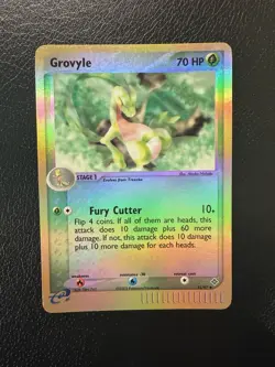 Grovyle 31/97 Pokemon Ex Dragon Reverse Holo Vintage Pokemon TCG LP - Image 1
