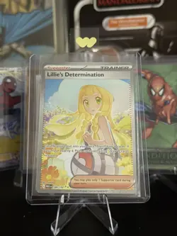 Pokemon TCG Lillie's Determination Mega Evolution 184/132 SIR NM - Image 1