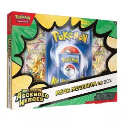 Pokemon TCG Mega Evolution Ascended Heroes Mega Meganium EX Box - PRESALE - Image 1