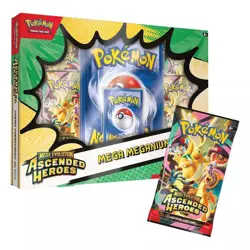 Pokemon TCG Mega Evolution Ascended Heroes Mega Meganium EX Box - PRESALE - Image 3