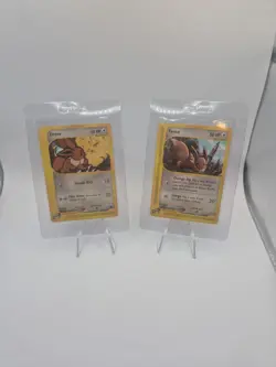 Pokemon Eevee Lot Of 2 54/144 & 75/147 2002 2003 - Image 1