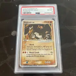 Pokemon TCG Regirock Ex 99/106 emerald psa 6 EX-MT - Image 1