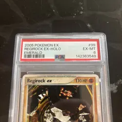 Pokemon TCG Regirock Ex 99/106 emerald psa 6 EX-MT - Image 5