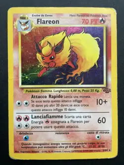 Flareon 3/64 HOLO Rare - Italian Jungle Set - WOTC 2000 - Vintage Pokemon - PL - Image 1