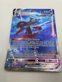 Pokemon TCG Inteleon VMAX (Alternate Art Secret) 266/264 Fusion Strike - Image 1