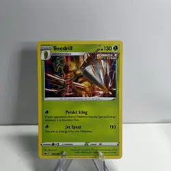 Beedrill Holo Rare SWSH06: Chilling Reign 003/198 Pokemon - Image 1