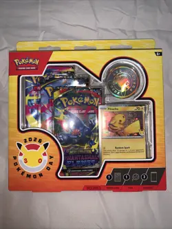 Pokemon TCG: Pokemon Day 2026 Collection Box - 30th Anniversary with Pikachu - Image 1