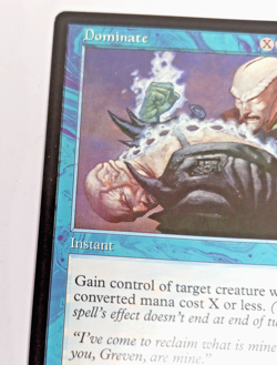 2000- Magic The Gathering: Nemesis "Dominate"- Blue Trading Card - Image 4