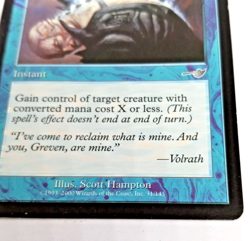 2000- Magic The Gathering: Nemesis "Dominate"- Blue Trading Card - Image 5