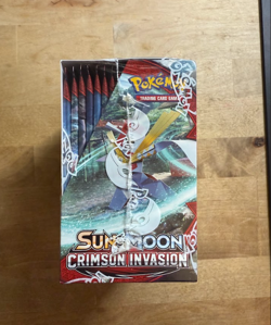 Pokemon TCG Sun & Moon Crimson Invasion Booster Box SEALED (MINT) - Image 4