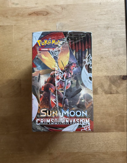 Pokemon TCG Sun & Moon Crimson Invasion Booster Box SEALED (MINT) - Image 5