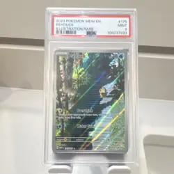 Pokemon Psyduck 175/165 Scarlet & Violet 151 Illustration Rare Holo PSA 9 2023 - Image 1
