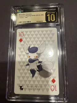 Meowstic - 2013 Yveltal Pokemon Y Poker Deck - Pokemon XY Playing Card PRISTINE - Image 1