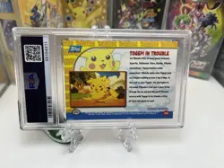 1999 Topps Pokemon Movie Edition # 45 Togepi In Trouble Foil PSA 9 Card MINT! - Image 2