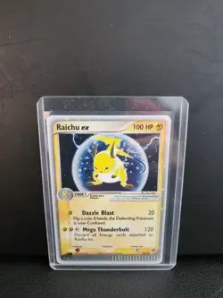 Raichu EX Sandstorm Holo Card 98/100 - Image 1