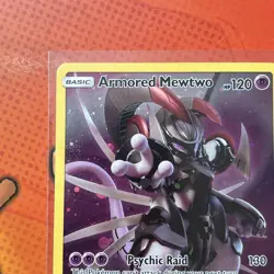 Pokemon TCG 2019 Armored Mewtwo SM228 Black Star Promo Card Near Mint Condition - Image 4