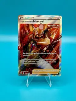 Pokemon TCG 2021 Single Strike Style Mustard 163/163 Battle Styles DMG - Image 1