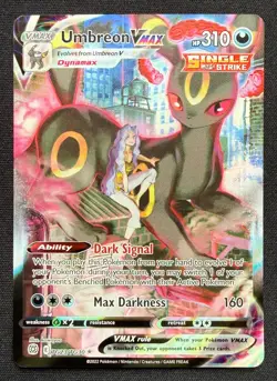 Pokemon TCG - Umbreon VMAX TG23/TG30 -Brilliant Stars Trainer Gallery - NM - - Image 1