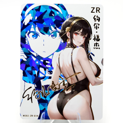 Yor ZR - Spy x Family - Goddess Story Anime Waifu Trading Card - Image 1