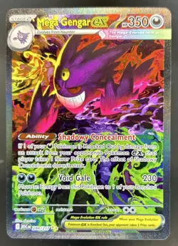2026 Pokemon Ascended Heroes Mega Gengar ex Special Illustration Rare #284/217 - Image 1