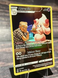 Pokemon TCG Alcremie TG08/TG30 Swsh09: Brilliant Stars Trainer Gallery Holo - Image 2