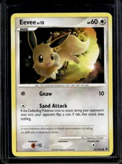 2008 Pokemon Diamond & Pearl Majestic Dawn Eevee #63/100 - Image 1