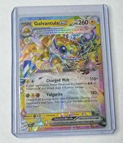 Galvantula ex 051/142 Sv07: Stellar Crown Double Rare Pokemon NM/M - Image 1