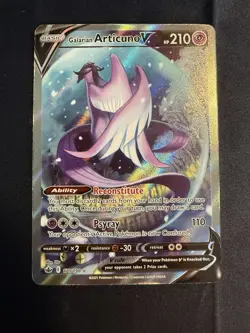 Pokemon Galarian Articuno V Ultra Rare Holo 170/198 Chilling Reign - Image 1