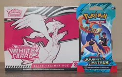 Pokemon TCG Scarlet & Violet White Flare ETB Elite Trainer Box Factory Sealed - Image 1