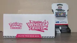 Pokemon TCG Scarlet & Violet White Flare ETB Elite Trainer Box Factory Sealed - Image 5