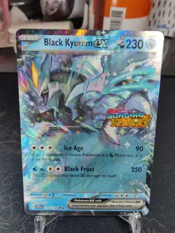 Pokemon TCG Black Kyurem EX Surging Sparks STAMPED Promo 048/191 NM - Image 1