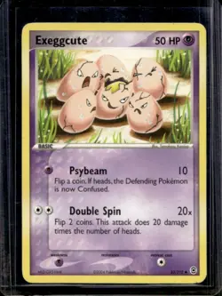 2004 Pokemon EX FireRed & LeafGreen Exeggcute #33/112 - Image 1