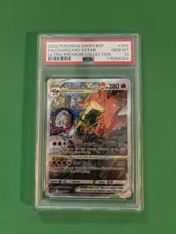 Pokemon Charizard VSTAR SWSH262 BSP FA Ultra Premium Black Star Promo PSA 10 - Image 1