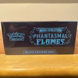 Pokemon Mega Evolution Phantasmal Flames Elite Trainer Box ETB Factory Sealed - Image 5