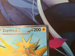 Pokemon Zapdos ex 192/165 Sv: Scarlet & Violet 151 Ultra Rare Holo NM - Image 4
