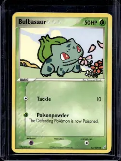 2006 Pokemon EX Crystal Guardians Bulbasaur #45/100 - Image 1