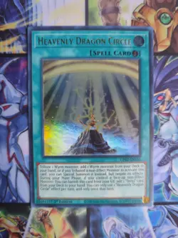 Yu-Gi-Oh x3 Heavenly Dragon Circle GFP2 - EN165 Ultra Rare 1st Edition NM - Image 2