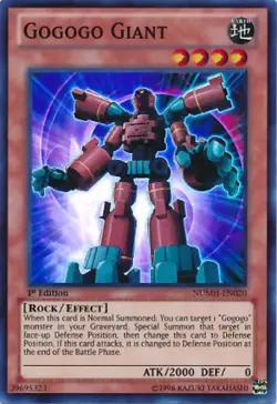 Gogogo Giant - NUMH-EN020 - Super Rare - Unlimited - Moderately Played - Image 1