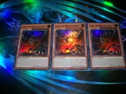 3x Alpha, the Master of Beasts 1st Edition Super Rare RA01-EN022 Yu-Gi-Oh! - Image 1