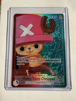 Tony Tony Chopper - One Piece OP08-001 - AAL Alt Art Leader - Two Legends - Image 1
