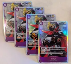 Sanji OP07-064 SR One Piece TCG The Best Vol. 2 PRB-02 - NM English *Playset* - Image 1