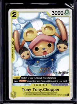 2024 One Piece 500 Years Tony Tony.Chopper Pre-Release Stamp #OP07-103 - Image 1