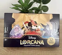NEW Disney Lorcana TCG The First Chapter Sealed Booster Box - 24 Packs - Image 1