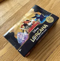 Disney Lorcana: The First Chapter Booster Box English - Factory Sealed 4050368981905 - Image 1