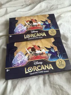 🎩 2x Disney Lorcana: The First Chapter Booster Box – Sealed 24 Packs Box 🪄 - Image 1
