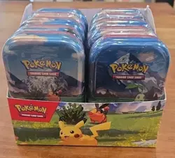 Pokemon Ascended Hero’s Mini Tin Display 10 tins sealed - Image 1