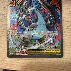 Pokemon TCG Mega Charizard X Ex Me: Mega Evolution Promo 023 Holo 360 HP - Image 5