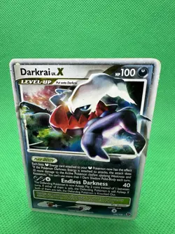 Pokemon Darkrai LV.X Holo Rare TCG Card 104/106 Great Encounters Series MP - Image 2