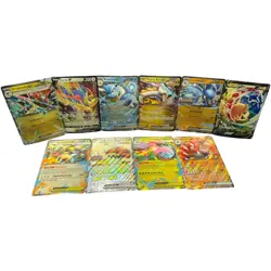 Pokemon Jumbo Card Lot of 10 NM/M Oversized Cards - Image 1